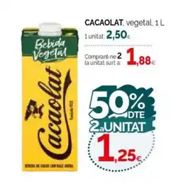 Condis CACAOLAT, vegetal oferta