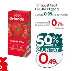 Condis ORLANDO Tomàquet fregit oferta