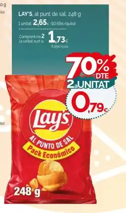 Condis LAY'S, al punt de sal oferta