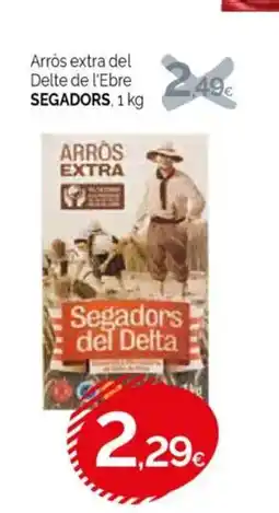 Condis SEGADORS Arròs extra del Delte de l'Ebre oferta