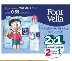 Condis FONT VELLA Aigua mineral oferta