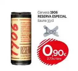 Condis 1906 RESERVA ESPECIAL Cervesa oferta