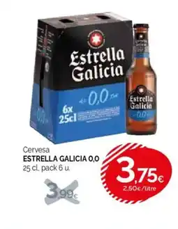 Condis ESTRELLA GALICIA 0,0 Cervesa oferta