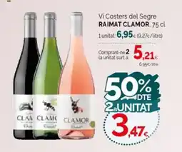 Condis RAIMAT CLAMOR Vi Costers del Segre oferta