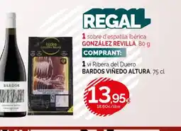 Condis BARDOS VIÑEDO ALTURA vi Ribera del Duero oferta