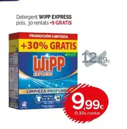 Condis WIPP EXPRESS Detergent oferta