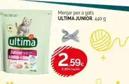 Condis ULTIMA JUNIOR Menjar per a gats oferta