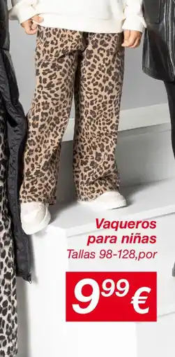 KIK Vaqueros para niñas oferta