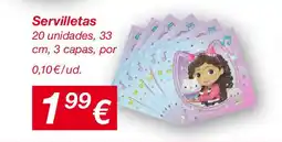 KIK Servilletas oferta