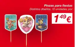 KIK Pinzas para fiestas oferta