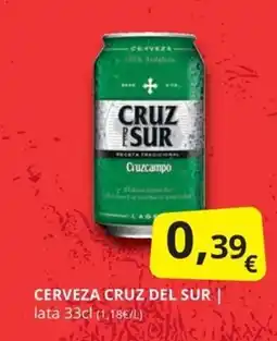 Supermercados MAS CRUZ DEL SUR Cerveza oferta