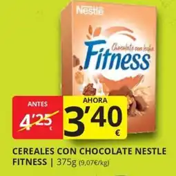 Supermercados MAS FITNESS Cereales con chocolate nestle oferta