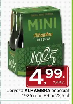 Supermercados Dani ALHAMBRA 1925 Cerveza especial oferta