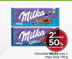 Supermercados Dani MILKA Chocolate oreo o chips ahoy oferta