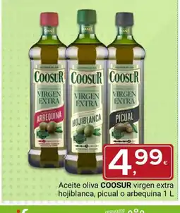 Supermercados Dani COOSUR Aceite oliva virgen extra hojiblanca picual o arbequina oferta