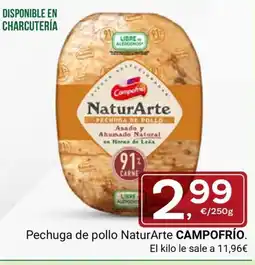 Supermercados Dani CAMPOFRÍO Pechuga de pollo NaturArte oferta