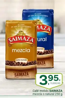 Supermercados Dani SAIMAZA Café molido mezcla o natural oferta