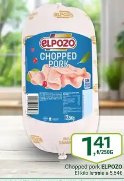 Supermercados Dani ELPOZO Chopped pork oferta
