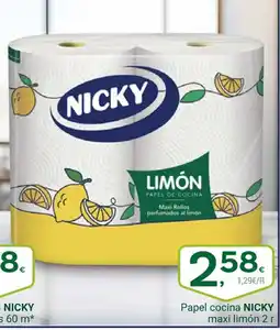 Supermercados Dani NICKY Papel cocina oferta