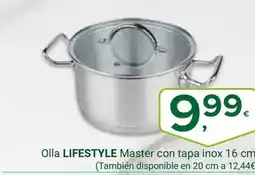 Supermercados Dani LIFESTYLE Olla Master con tapa inox oferta