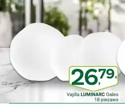 Supermercados Dani LUMINARC Vajilla Galeo 18 piezaws oferta