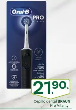 Supermercados Dani BRAUN Cepillo dental Pro Vitality oferta