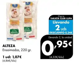 Supermercados Lupa ALTEZA Ensaimadas oferta