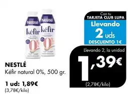 Supermercados Lupa Kéfir natural 0% oferta
