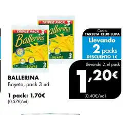 Supermercados Lupa BALLERINA Bayeta oferta