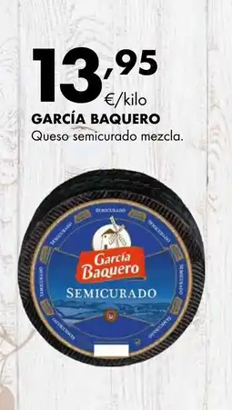 Supermercados Lupa GARCÍA BAQUERO Queso semicurado mezcla oferta