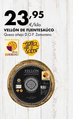 Supermercados Lupa VELLÓN DE FUENTESAUCO Queso añejo D.O.P. Zamorano oferta