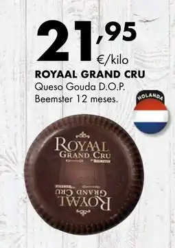 Supermercados Lupa ROYAAL GRAND CRU Queso Gouda D.O.P. Beemster 12 meses. oferta