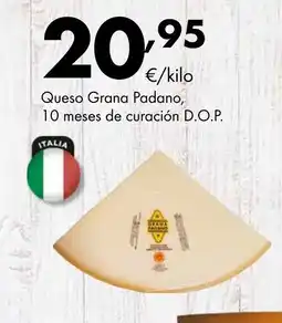 Supermercados Lupa Queso Grana Padano, 10 meses de curación D.O.P. oferta