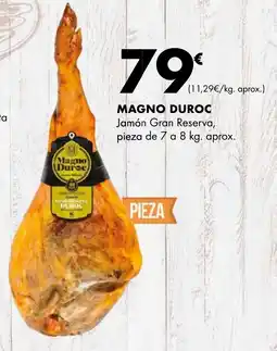 Supermercados Lupa MAGNO DUROC Jamón Gran Reserva oferta