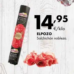 Supermercados Lupa ELPOZO Salchichón nobleza oferta