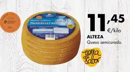 Supermercados Lupa ALTEZA Queso semicurado oferta