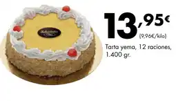 Supermercados Lupa Tarta yema oferta