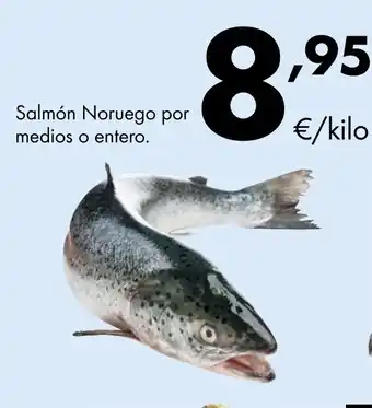Supermercados Lupa Salmón Noruego por medios o entero oferta
