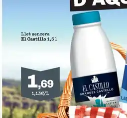 Sorli EL CASTILLO Llet sencera oferta