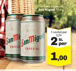 Sorli SAN MIGUEL Cervesa Especial oferta