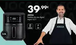 Supermercados Lupa Jocca - freidora de aire digital negra oferta