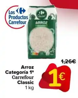 Carrefour Arroz Categoría 1ª Carrefour Classic oferta