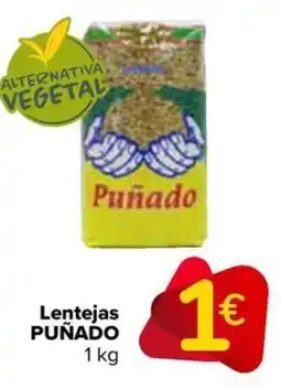 Carrefour PUÑADO Lentejas oferta