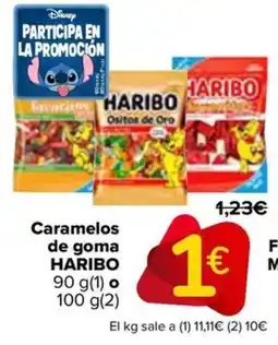Carrefour HARIBO Caramelos de goma oferta