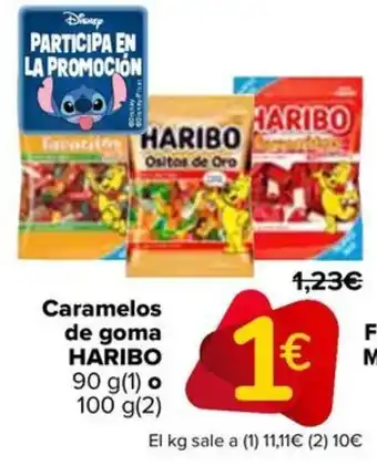 Carrefour HARIBO Caramelos de goma oferta