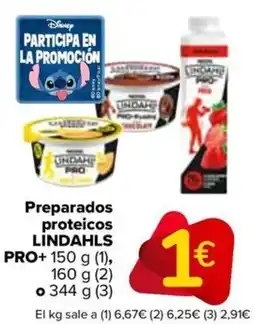 Carrefour LINDAHLS PRO+ Preparados proteicos oferta