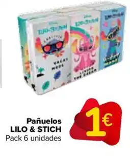 Carrefour LILO & STICH Pañuelos oferta
