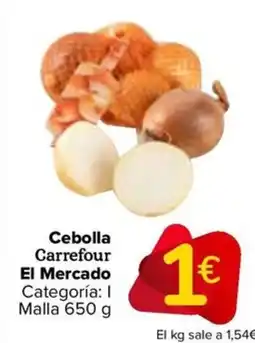 Carrefour Cebolla Carrefour El Mercado oferta