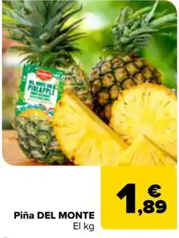 Carrefour DEL MONTE Piña oferta
