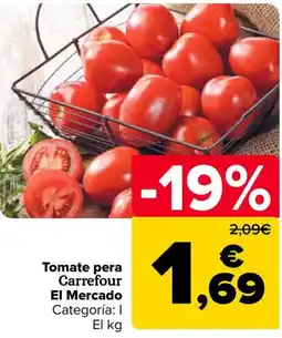Carrefour Tomate pera Carrefour El Mercado oferta